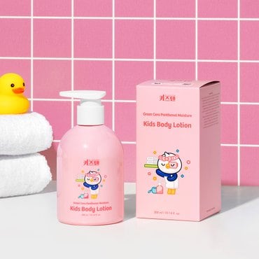 키즈텐 그린세라 판테놀 모이스처 고순도 판테놀 저자극 키즈 바디로션 300ml, 1박스