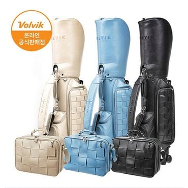  VOLVIK 볼빅 VBDB 프라임 위빙 바퀴형 캐디백 보스턴백 골프백세트