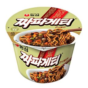 농심 짜파게티 큰사발 123gx12컵 (set) 라면 컵라면 야식