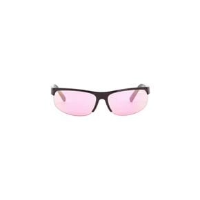 [해외배송] 25 S/S 랩-어라운드 선글라스 다크 브라운 메탈릭 핑크 LENSES 2025 B0231538544