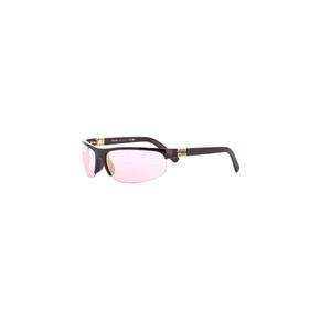 [해외배송] 25 S/S 랩-어라운드 선글라스 다크 브라운 메탈릭 핑크 LENSES 2025 B0231538544