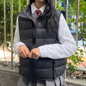 투웨이 경량 패딩 조끼 경량패딩 조끼 패딩조끼 교복패딩조끼 가을아우터 데일리.._P439714582