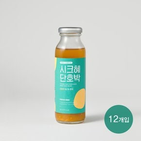 (샐러드보울) 시크혜 단호박 12병 한국 전통 건강 음료 유기농 설탕을 사용한 느린 수제 식혜