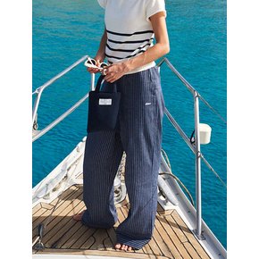 COMODAS STRIPE PANTS (NAVY)