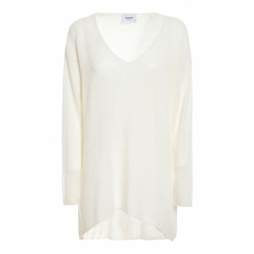 여성 V necks 캐시미어 울 블렌드 점퍼 DT041M00747D002042 Cream /8