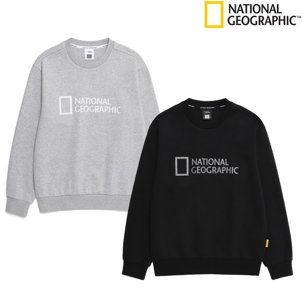 [시흥점] N251USW011 남여공용 폴하스 빅로고 베이직핏 맨투맨