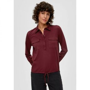 4641033 S.Oliver IM UTILITY-STIL - Long sleeved top bordeaux