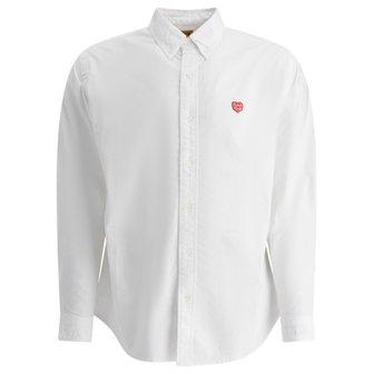 휴먼메이드 [휴먼 메이드] Long sleeve shirt HM28SH006WHITE 4091952