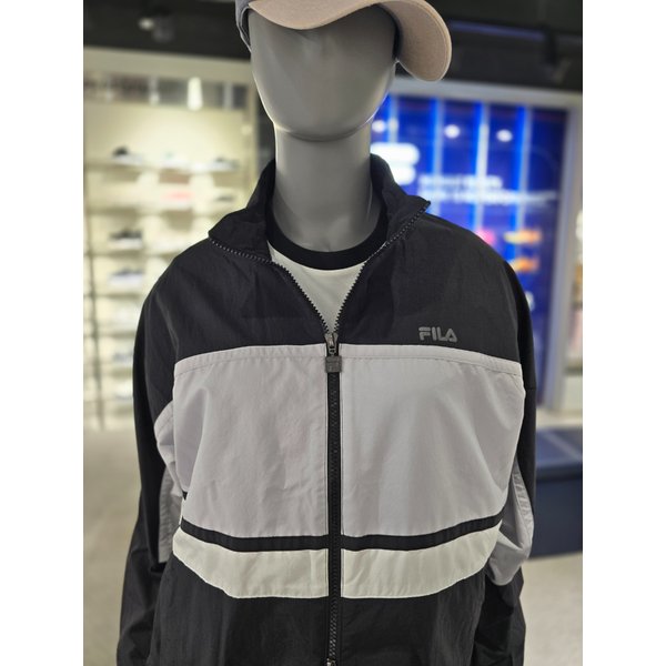 [파주점] 공용 경량 컬러 블럭 바람막이 (FS2JKH1102U-BLK)