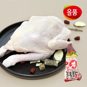 국내산 백숙용 토종닭 (1,550g*2마리) + 부재료 2팩 무료증정