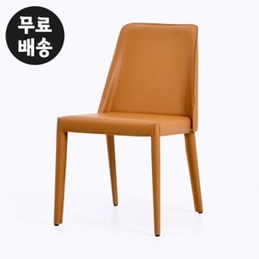 리네 가죽 의자 식탁 체어 고급 주방 예쁜 튼튼한 편한 CHAIR(라이트브라운)