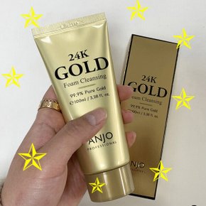 24K 골드 폼클렌징 100ml5개 1+1+1+1+1