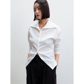 [4차 리오더] Pleats Blouse_White