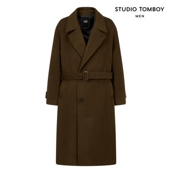 STUDIO TOMBOY [MEN]( 50%할인)캐시미어블렌드로브코트 9152411924