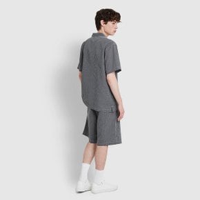 남 코튼 체크 5부 파자마 세트 J215301150097