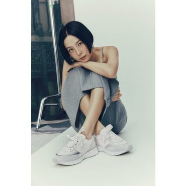 슈콤마보니 DG4DS24029WHT Mesh combi sneakers(white)