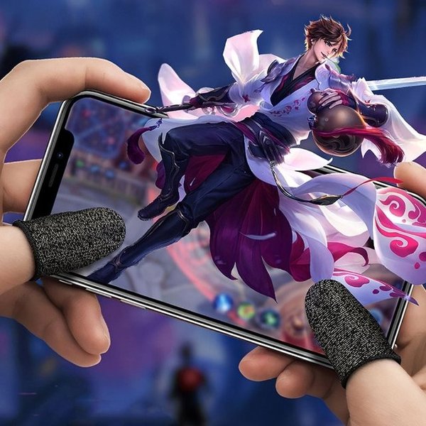 모배 게이밍 게임용 사무용 터치 손가락 골무 장갑 2p (특가) (WFJEALR)