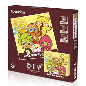 DIY 보석십자수 캔버스 우리는 쿠키런 25x25 BS25-123