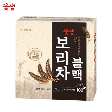 꽃샘 블랙 보리차 100T