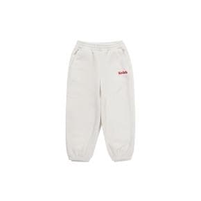 [공식]마이크로플리스 조거 팬츠 키즈 IVORY
