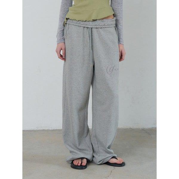 베이직 노이 스웨트 조거 팬츠(Gray)