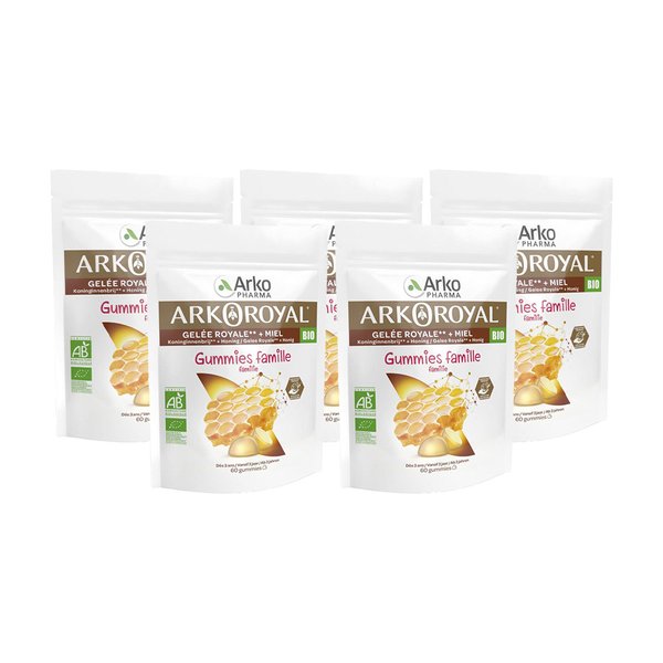 프랑스 내수용 아코로얄 로얄젤리 주니어 구미 60개입 5팩