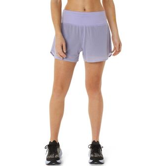 아식스 우먼 Laufshorts VENTILATE 2 N 1 3.5IN 쇼트 반바지 2012C405 500 M Vapor/Night Shade