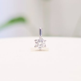 골든듀 [부산점] 밀크2CW 다이아 2부 펜던트 219800553 (체인 제외)