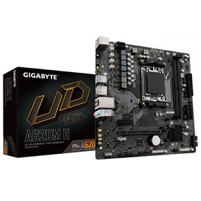 GIGABYTE A620 칩셋 탑재 Micro-ATX 메인보드 A620M H MB6172