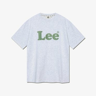 LEE 빈티지 로고 티셔츠 라이트 그레이 LE2502ST03LG