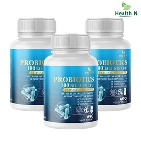헬스앤 호주 프로바이오틱스 1000억 CFU 90캡슐x3병