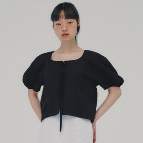 Tie Blouse_BLACK