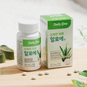 상쾌한하루 알로에 정 건강  120정