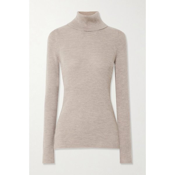 위 노르웨지안 게일로 리브 울 터틀넥 스웨터 46376663162877135