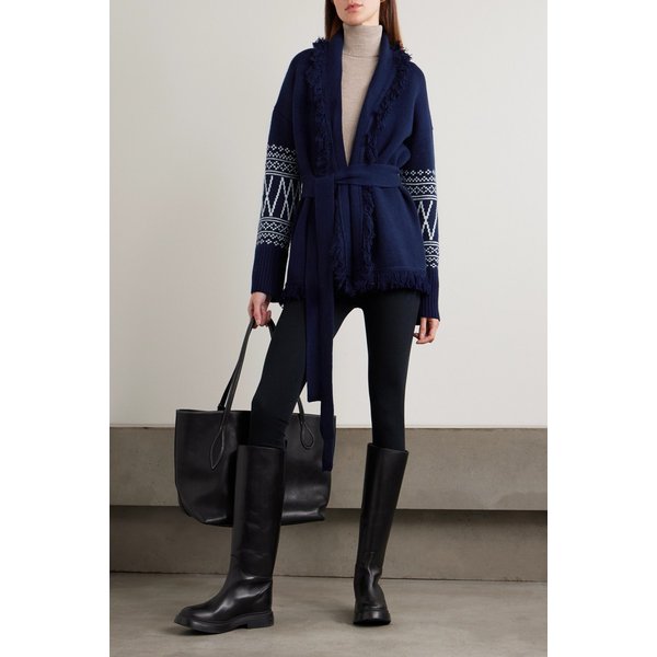 위 노르웨지안 게일로 리브 울 터틀넥 스웨터 46376663162877135