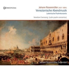 [CD]로젠뮐러 - 베네치아의 저녁기도 (라틴어 시편 콘체르토) / Rosenmuller - Enezianische Abendmusik (Lateinische Psalmkonzerte)