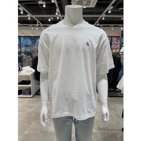[파주점] [캘빈클라인진]남여공용 오버사이즈 로고 반팔 티셔츠 4RG005G-YAF