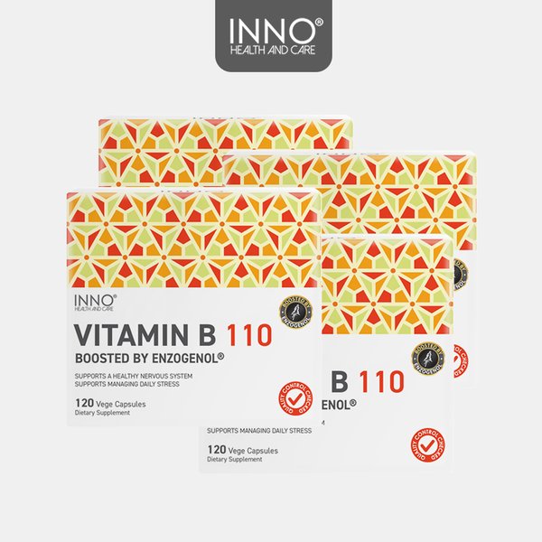 뉴질랜드 Inno Health 이노헬스 비타민B 110 120정 4팩