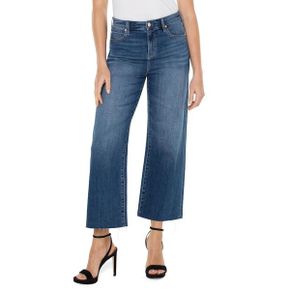 5440090 Liverpool Los Angeles Stride High-Rise Crop with Wide Cut Hem in Jordan