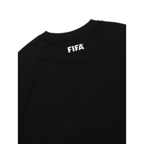 [본사직영][FIFA 1904] 세미오버핏 유니폼 반팔티셔츠 블랙(FF33TH01U_160)