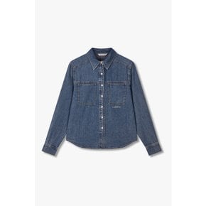 [파주점] 패치 포켓 스텐다드핏 데님 셔츠 남방 7125455500