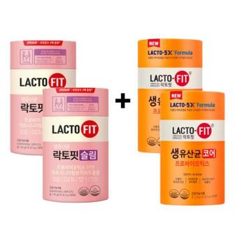 셀러허브 종근당건강 락토핏  60포, 2개+락토핏 코어 60포, 2개 (S48380007)