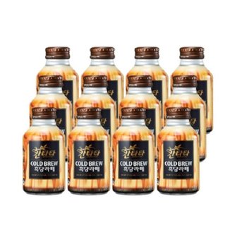  롯데 칸타타 콜드브루 흑당라떼 275ml x24 무