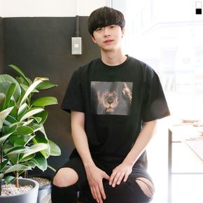남여공용 블랙라이언 전사 20수 반팔 티셔츠_P061073151