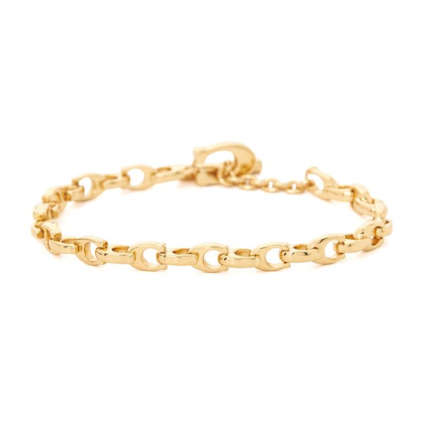 [부산점] 시그니처 여성 체인 팔찌 376745 GLD 710