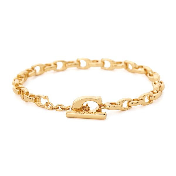 [부산점] 시그니처 여성 체인 팔찌 376745 GLD 710