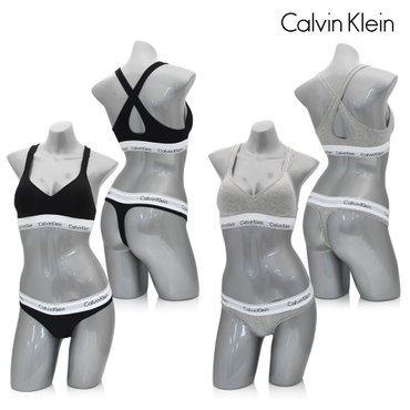 Calvin Klein CK 여성 브라렛 브라+티팬티 세트 QF1654+F3786 2종 택1