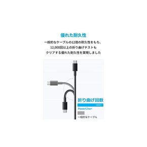 Anker 고내구 나일론 USB-C & USB-A 20 케이블 2개 세트 2중편이