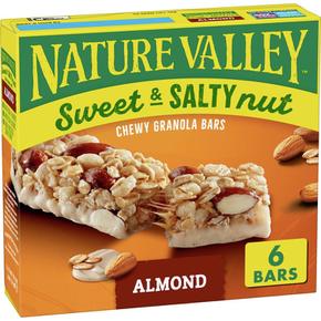 [해외직구] Nature Valley 네이처입밸리 스위트 앤 솔티 넛 바 아몬드 35g 6입 2팩