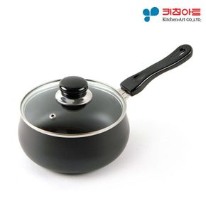 키친아트 쥬노 블랙 경질냄비 편수 20cm 국냄비 찌개[35884987]